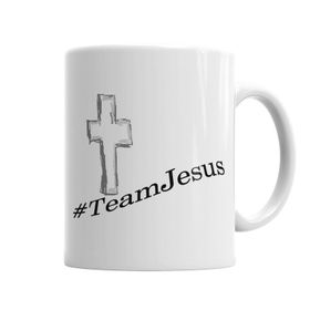 Baskı Dükkanı KB6819 Team Jesus Porselen Kupa Bardak