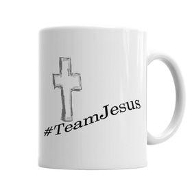 Baskı Dükkanı KB6819 Team Jesus Porselen Kupa Bardak