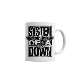 Baskı Dükkanı KB6824 System Of A Down Porselen Kupa Bardak