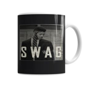 Baskı Dükkanı KB6829 Swag Will Preta Porselen Kupa Bardak