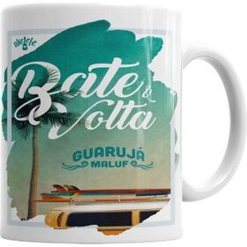 Baskı Dükkanı KB6832 Surf Bate E Volta Guaruja Maluf Porselen Kupa Bardak