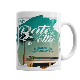 Baskı Dükkanı KB6832 Surf Bate E Volta Guaruja Maluf Porselen Kupa Bardak