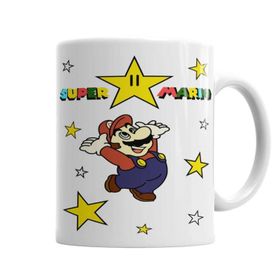 Baskı Dükkanı KB6838 Super Mario Classica Fanart Porselen Kupa Bardak