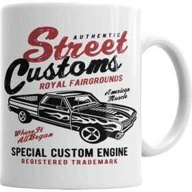 Baskı Dükkanı KB6848 Street Custom Porselen Kupa Bardak
