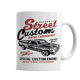 Baskı Dükkanı KB6848 Street Custom Porselen Kupa Bardak