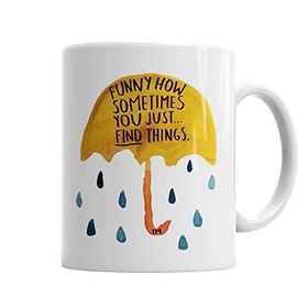 Baskı Dükkanı KB685 How I Meet You Mother Umbrella Porselen Kupa Bardak