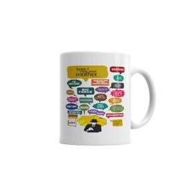 Baskı Dükkanı KB686 How I Meet You Mother Quiet Porselen Kupa Bardak