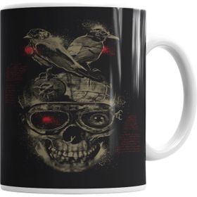 Baskı Dükkanı KB6868 Steampunk Preta Porselen Kupa Bardak