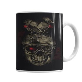 Baskı Dükkanı KB6868 Steampunk Preta Porselen Kupa Bardak