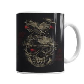 Baskı Dükkanı KB6868 Steampunk Preta Porselen Kupa Bardak