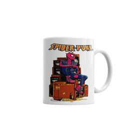 Baskı Dükkanı KB6888 Spider Punk Porselen Kupa Bardak