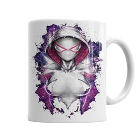 Baskı Dükkanı KB6892 Spider Gwen Porselen Kupa Bardak