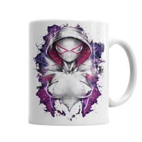 Baskı Dükkanı KB6892 Spider Gwen Porselen Kupa Bardak