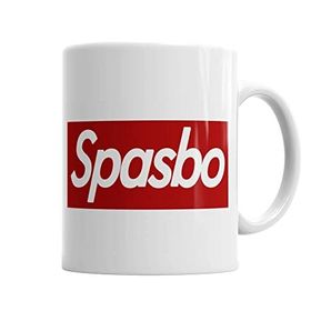 Baskı Dükkanı KB6894 Spasbo Sup Porselen Kupa Bardak