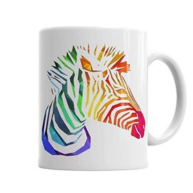 Baskı Dükkanı KB6901 Trıus Anımals Zebra Porselen Kupa Bardak