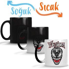Baskı Dükkanı KB6902 Venom Porselen Kupa Bardak