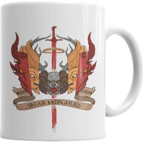 Baskı Dükkanı KB6908 Valar Morghulis Porselen Kupa Bardak