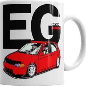 Baskı Dükkanı KB692 Honda Civic Eg Porselen Kupa Bardak