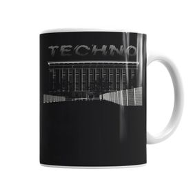 Baskı Dükkanı KB6922 Underground Place Techno Porselen Kupa Bardak