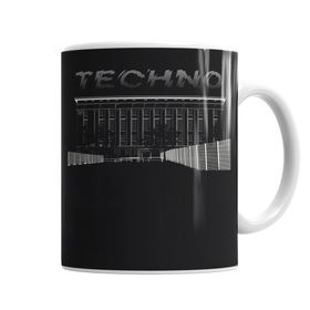 Baskı Dükkanı KB6922 Underground Place Techno Porselen Kupa Bardak