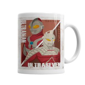 Baskı Dükkanı KB6923 Ultraman Ultraseven Porselen Kupa Bardak