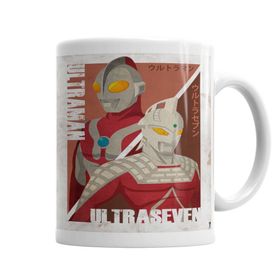 Baskı Dükkanı KB6923 Ultraman Ultraseven Porselen Kupa Bardak