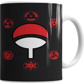 Baskı Dükkanı KB6924 Uchiha Porselen Kupa Bardak
