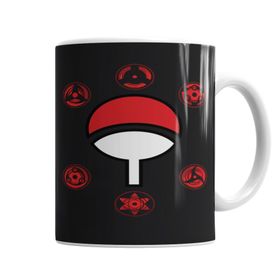 Baskı Dükkanı KB6924 Uchiha Porselen Kupa Bardak