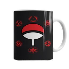 Baskı Dükkanı KB6924 Uchiha Porselen Kupa Bardak