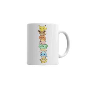 Baskı Dükkanı KB6927 Turminha Pokemon Porselen Kupa Bardak