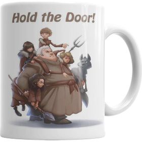Baskı Dükkanı KB693 Hold My Door Hodor Porselen Kupa Bardak