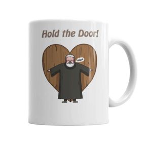 Baskı Dükkanı KB693 Hold My Door Hodor Porselen Kupa Bardak