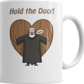 Baskı Dükkanı KB693 Hold My Door Hodor Porselen Kupa Bardak