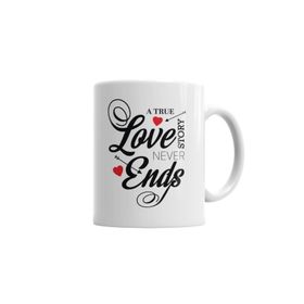 Baskı Dükkanı KB6932 True Love Porselen Kupa Bardak