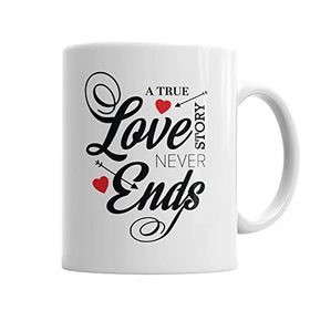 Baskı Dükkanı KB6932 True Love Porselen Kupa Bardak
