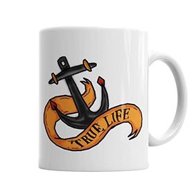 Baskı Dükkanı KB6933 True Life Porselen Kupa Bardak