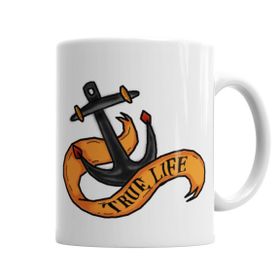 Baskı Dükkanı KB6933 True Life Porselen Kupa Bardak