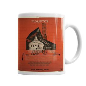 Baskı Dükkanı KB6949 Tolstoi Porselen Kupa Bardak