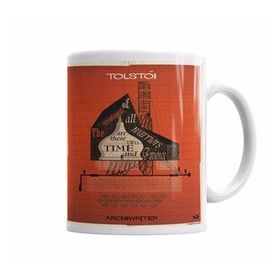 Baskı Dükkanı KB6949 Tolstoi Porselen Kupa Bardak