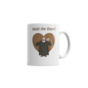 Baskı Dükkanı KB695 Hold My Door Hodor Porselen Kupa Bardak