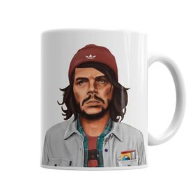 Baskı Dükkanı KB696 Hipstory Hipster Che Guevara Ernesto Porselen Kupa Bardak