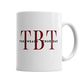 Baskı Dükkanı KB6962 Throwback Thrusday Porselen Kupa Bardak