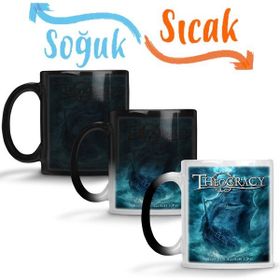 Baskı Dükkanı KB6964 Theocracy Ghost Ship Porselen Kupa Bardak