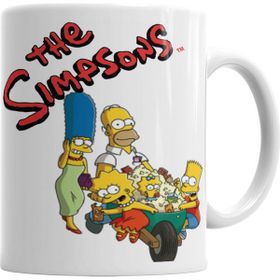 Baskı Dükkanı KB6971 The Simpsons Porselen Kupa Bardak