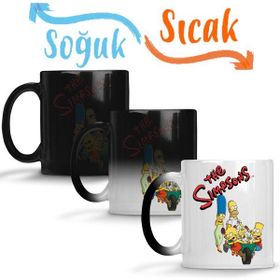 Baskı Dükkanı KB6971 The Simpsons Porselen Kupa Bardak