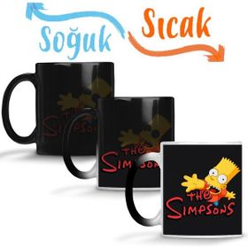 Baskı Dükkanı KB6972 The Simpsons Bart Porselen Kupa Bardak