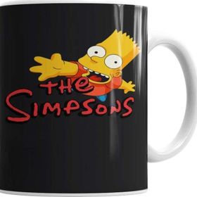 Baskı Dükkanı KB6972 The Simpsons Bart Porselen Kupa Bardak