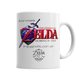 Baskı Dükkanı KB6979 The Legend Of Zelda Ocarina Of Time Porselen Kupa Bardak