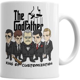 Baskı Dükkanı KB6984 The Godfather Porselen Kupa Bardak