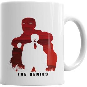 Baskı Dükkanı KB6986 The Genius Iroman Porselen Kupa Bardak